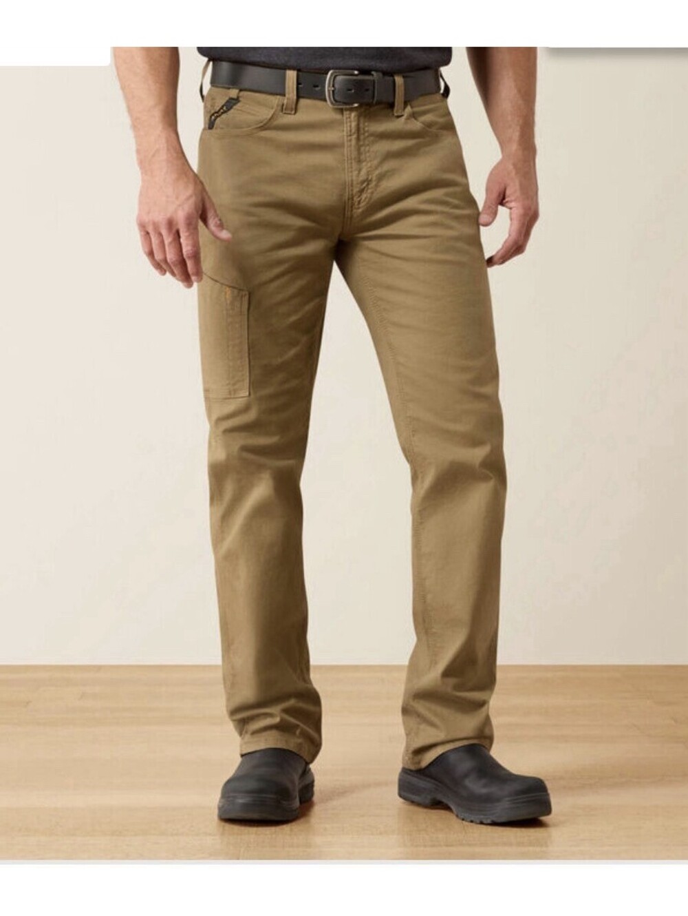 Ariat Rebar M4 Work Pants Men's 40x32 Khaki Relaxed Straight Double Front NWT